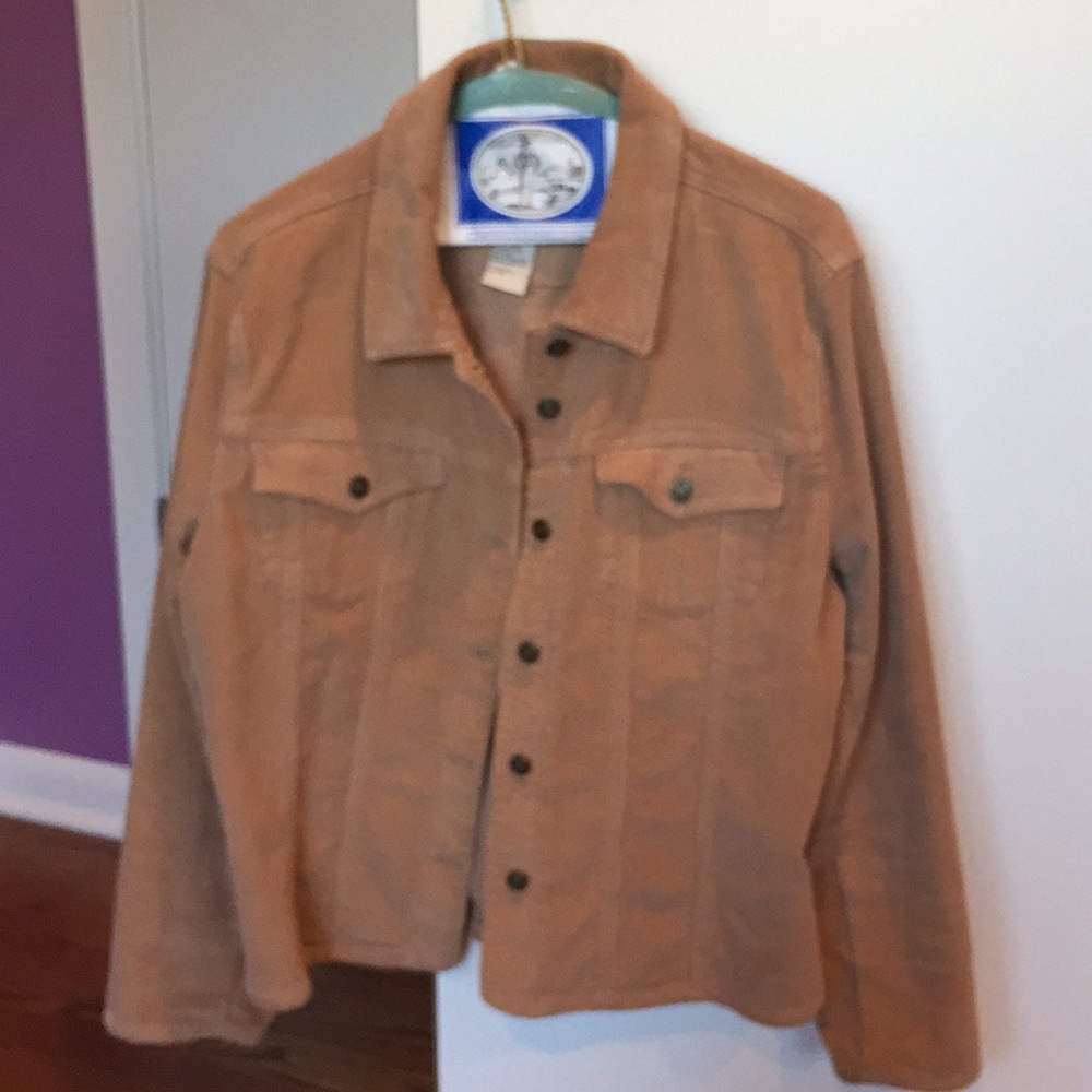 Beige A.M.I️ Corduroy Jacket